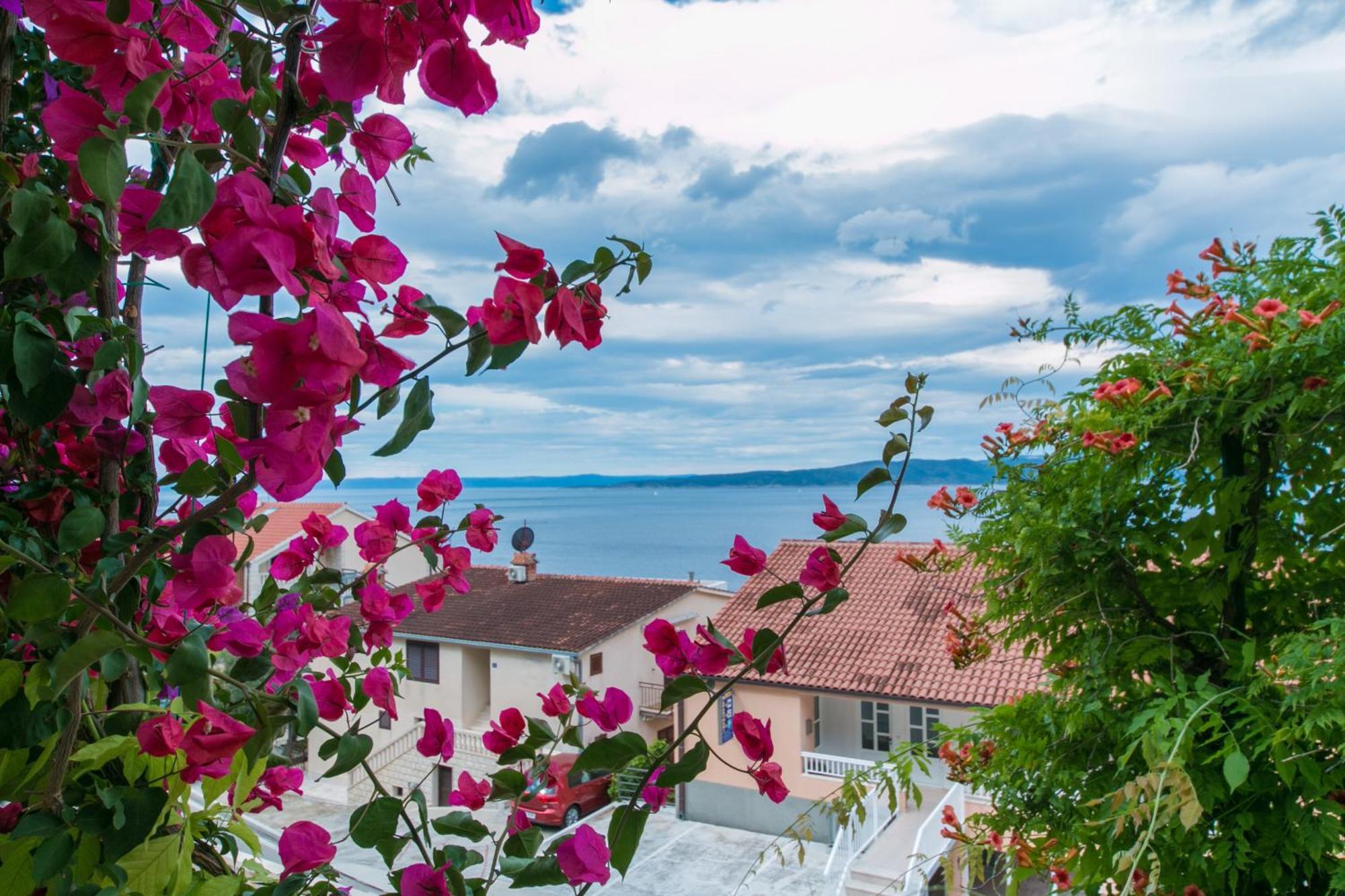 Apartments&rooms by the sea Brela, Makarska - 2752 Exteriör bild