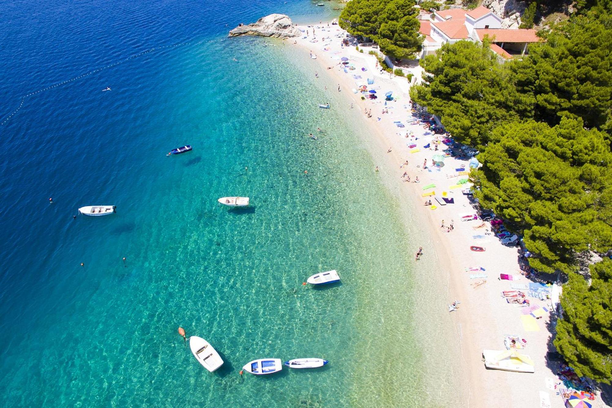Apartments&rooms by the sea Brela, Makarska - 2752 Exteriör bild