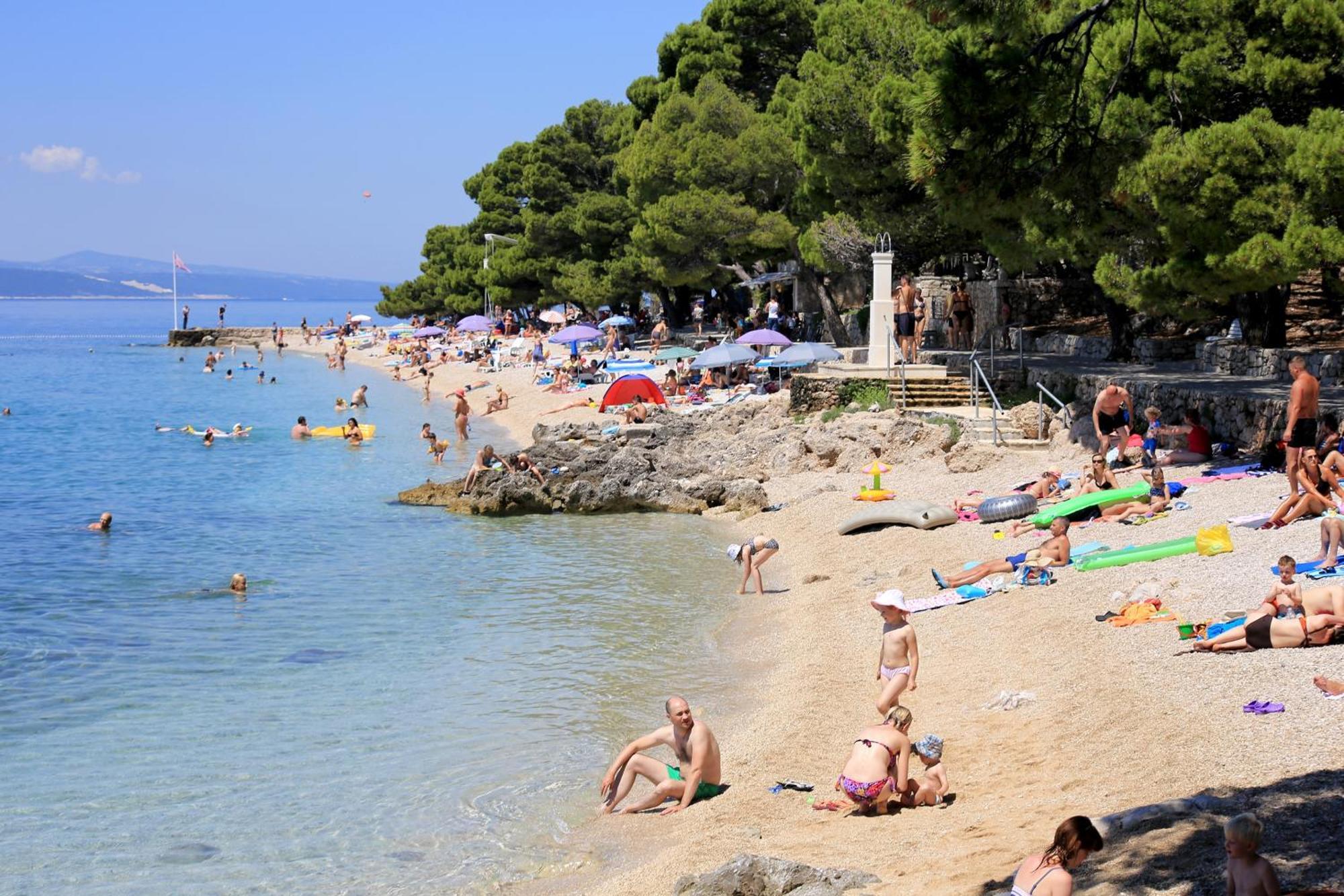 Apartments&rooms by the sea Brela, Makarska - 2752 Exteriör bild