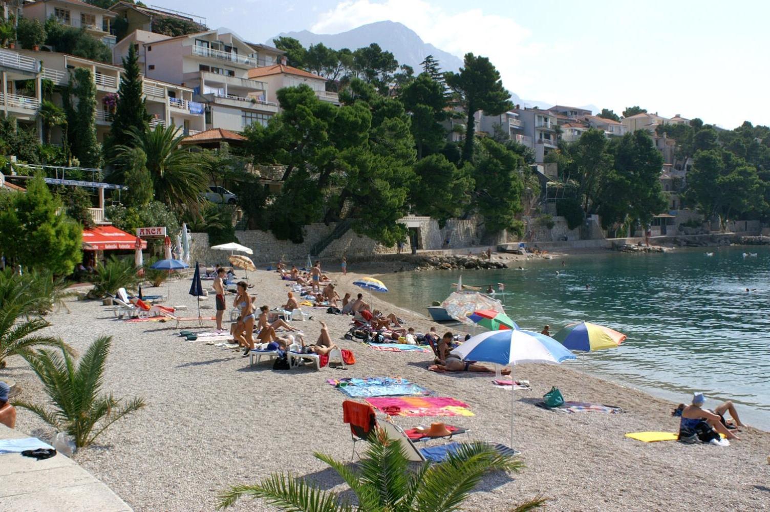 Apartments&rooms by the sea Brela, Makarska - 2752 Exteriör bild